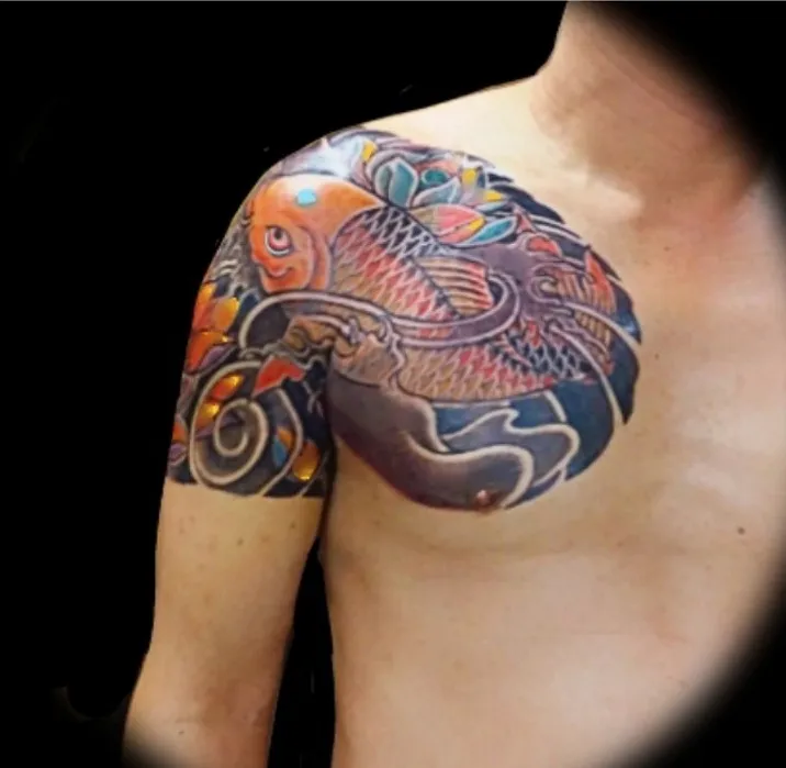 부산타투디자인(가슴반팔이레즈미)