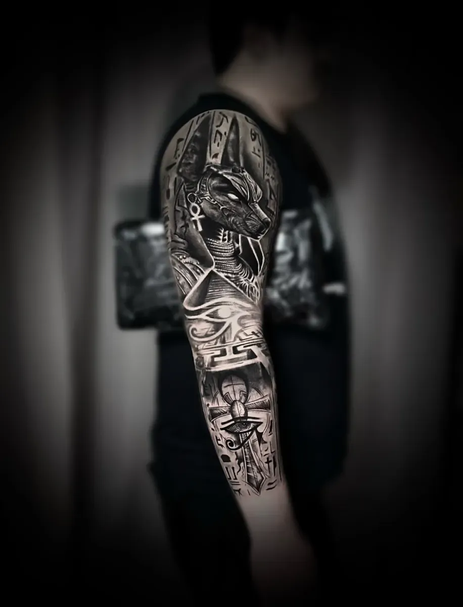 아누비스 피라미드 파라오 - 1