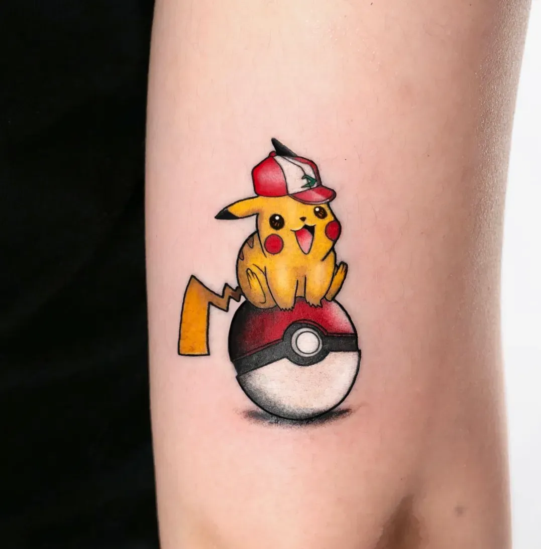 이건 포켓볼위에 앉은 피카츄라는 겁니다 - 1