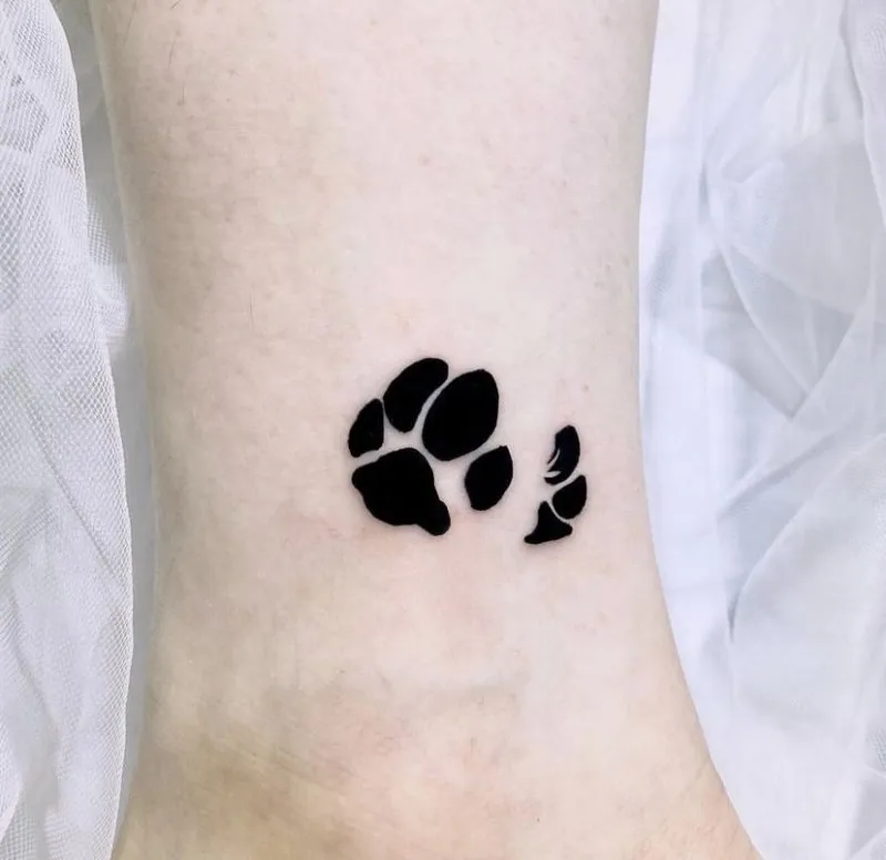 부산타투 서면타투 발자국타투 감성타투