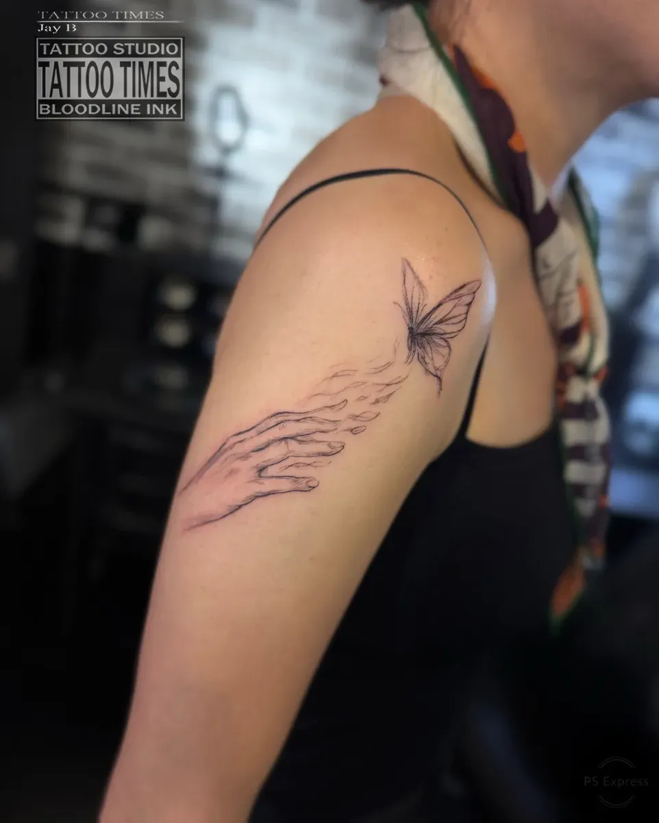 나비 - 타투타임스 - 1