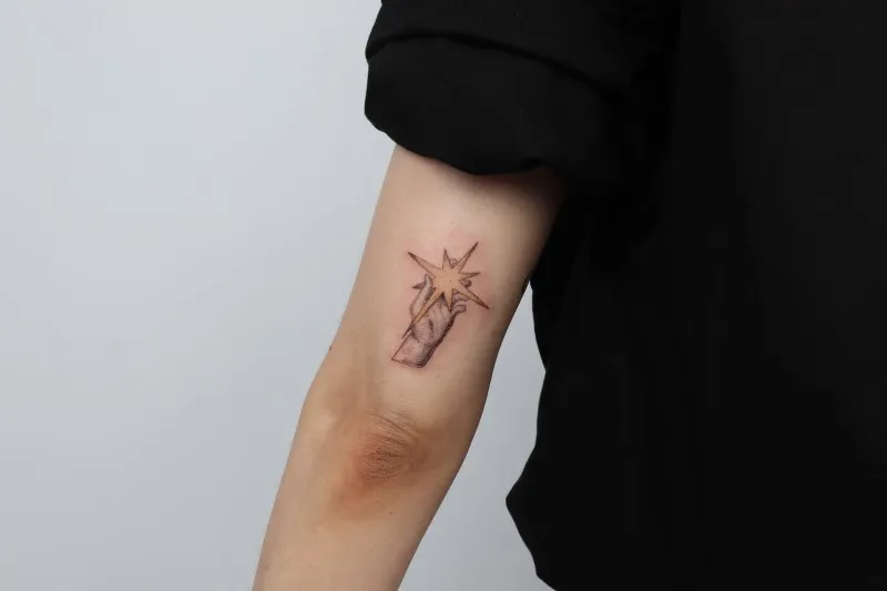 점묘타투 도트타투 별타투