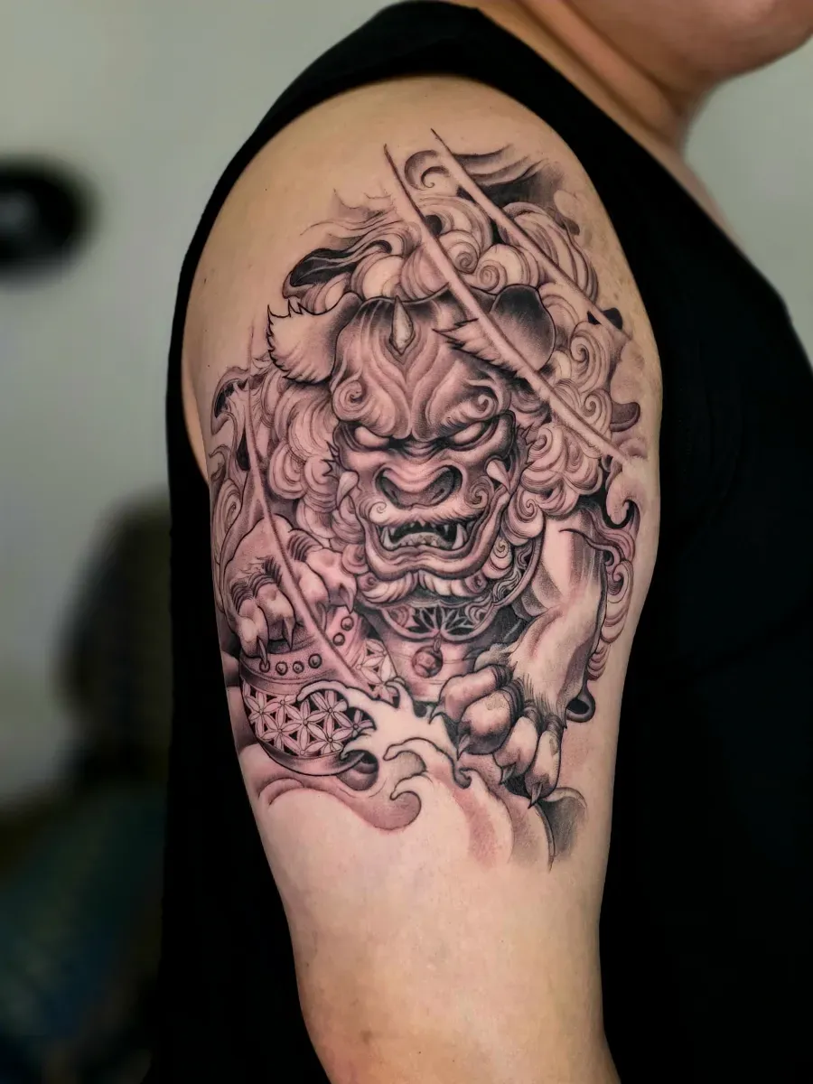 해태(獬豸) 타투 - 1