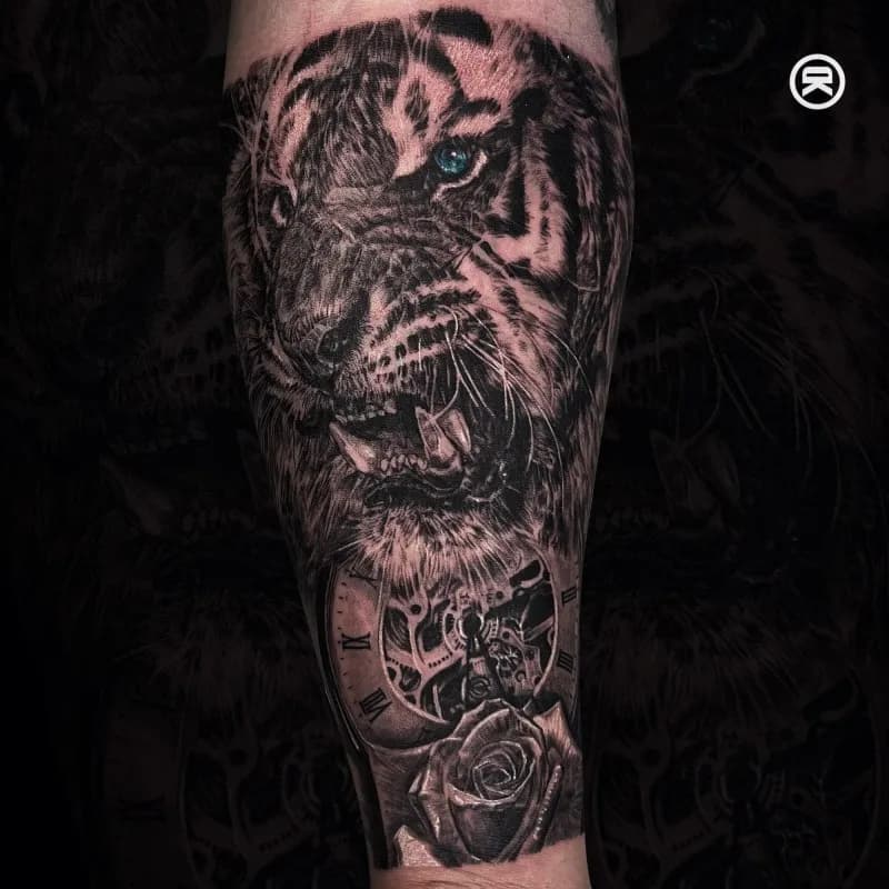 호랑이와 시계 - 1