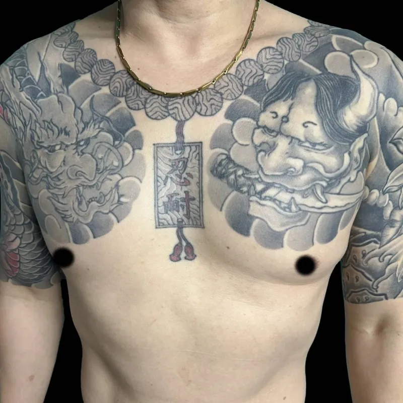 이레즈미 양가슴긴팔 터치업타투 시흥타투 인천문신 부천타투 제로타투 - 1