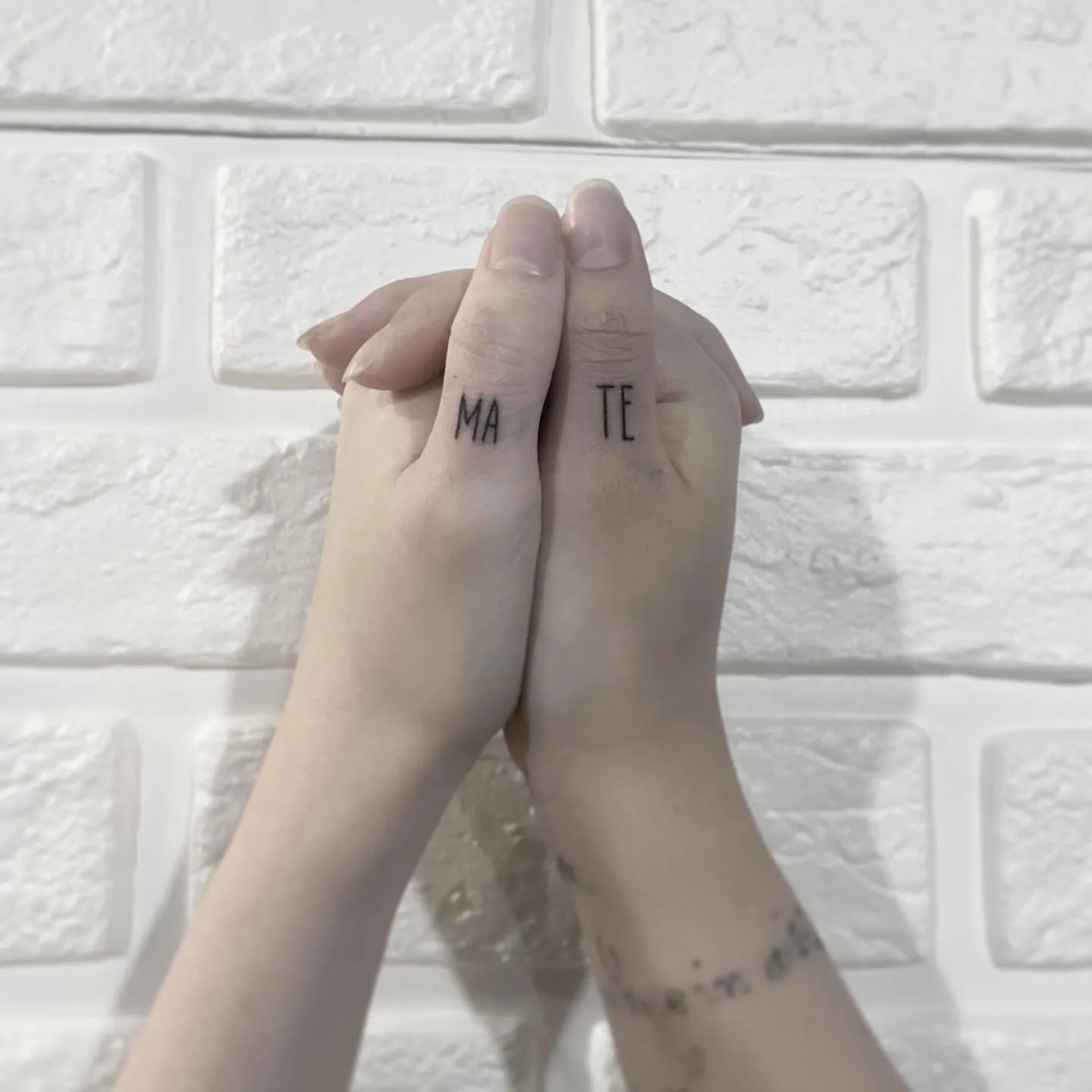 미니타투 레터링