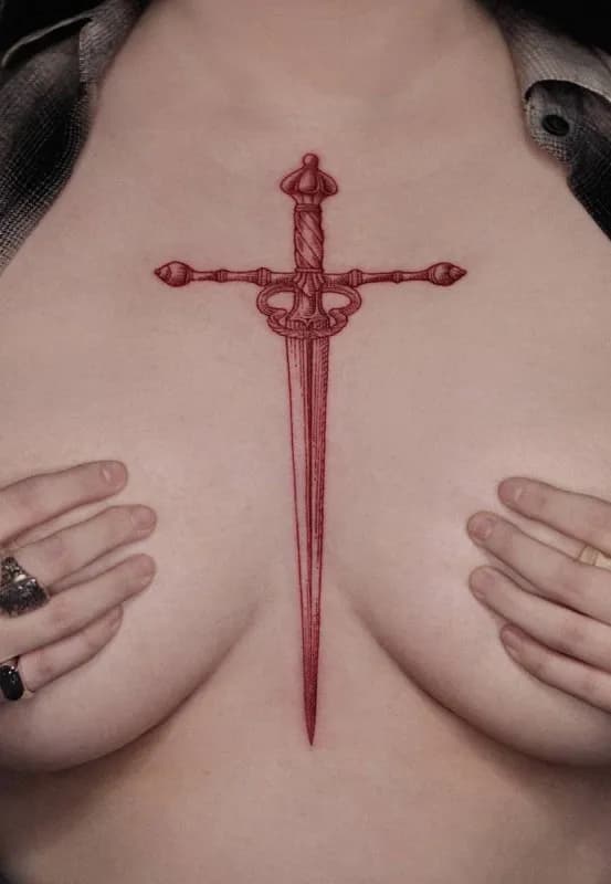 중세 엔틱 칼 - 1