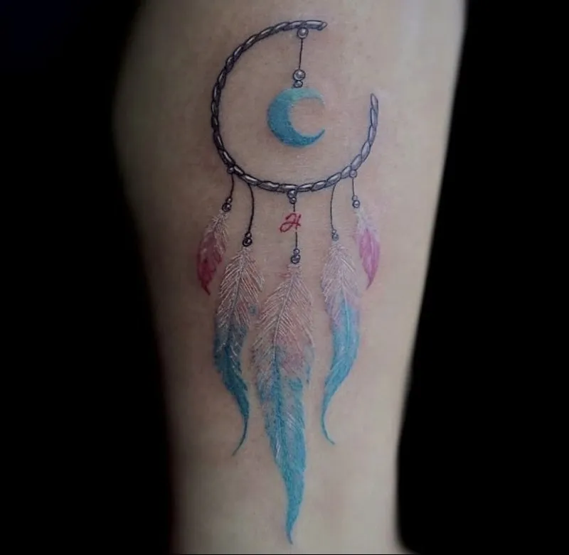 부산타투 서면타투 드림캐쳐타투 감성타투 - 1