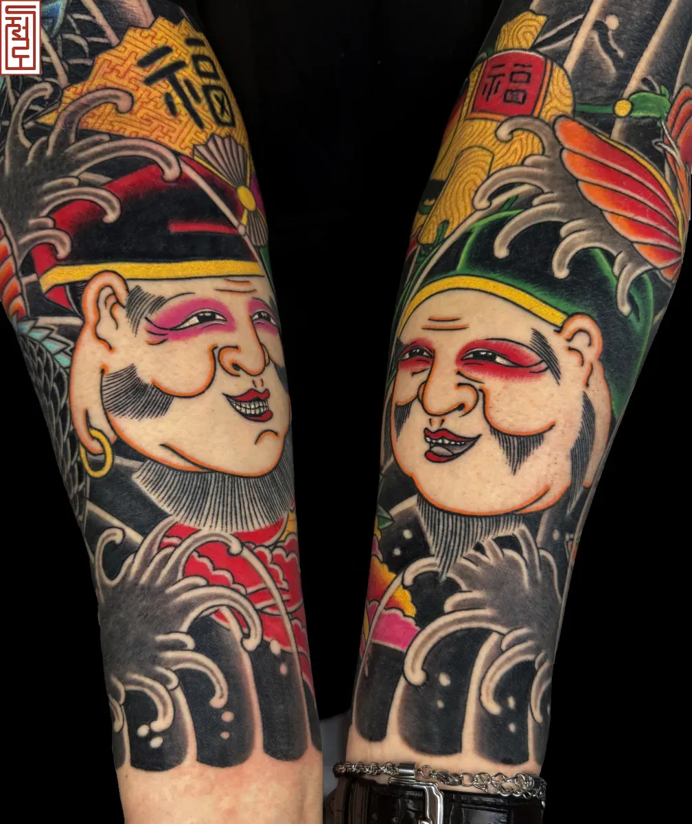 이레즈미 긴팔연장 칠복신타투 인천타투 부천타투 제로타투