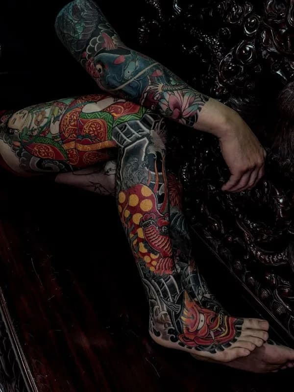 이레즈미 긴다리타투 irezumitattoo 인천타투 부천 시흥 안양 제로타투 - 1