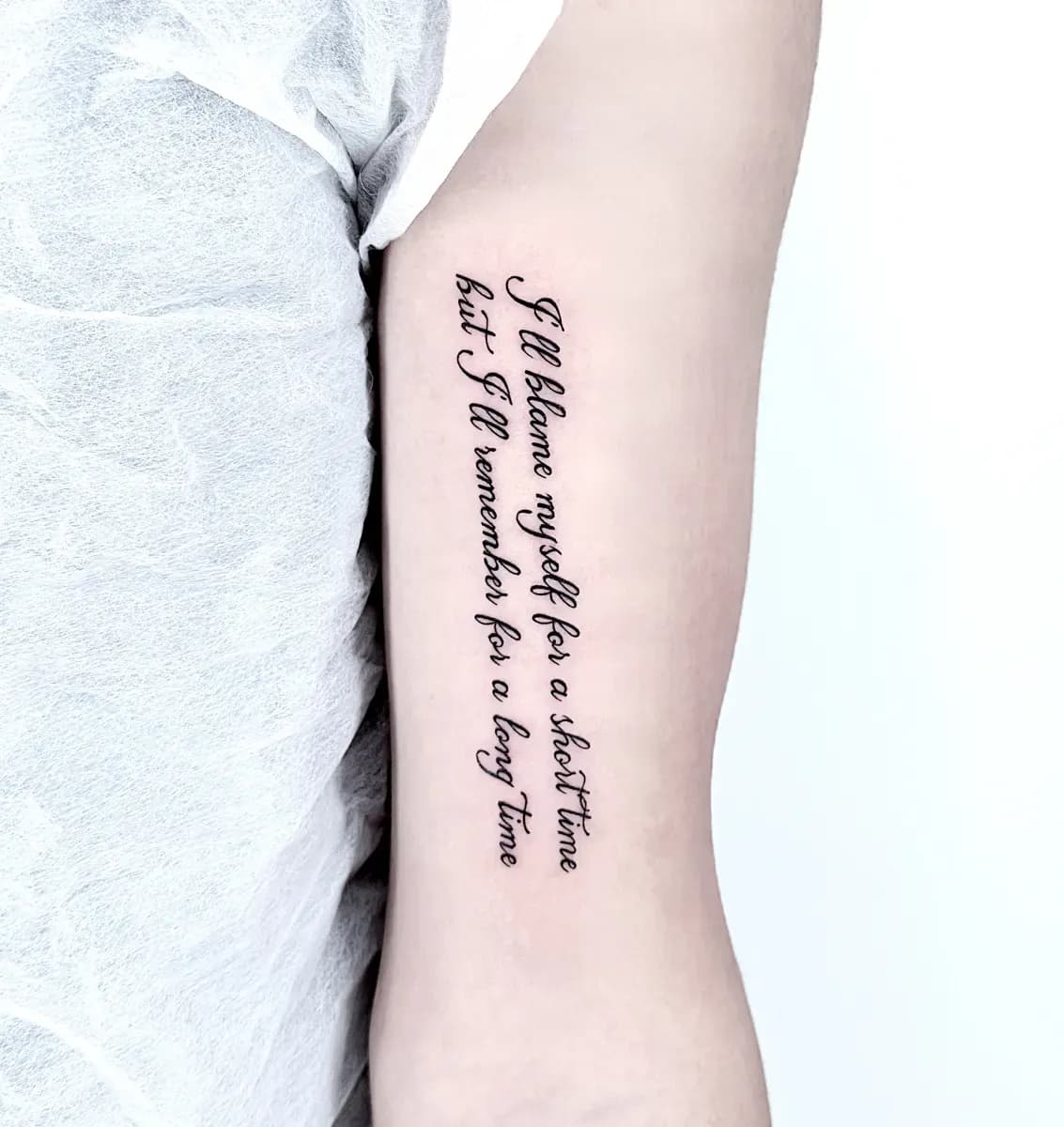 인천타투 주안타투 레터링타투