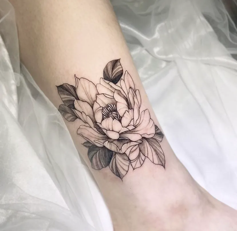 부산타투 서면타투 감성타투 꽃타투 - 1