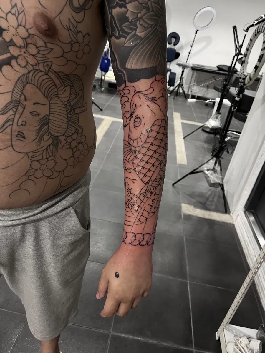 긴팔연장 잉어 염주라인 - 1