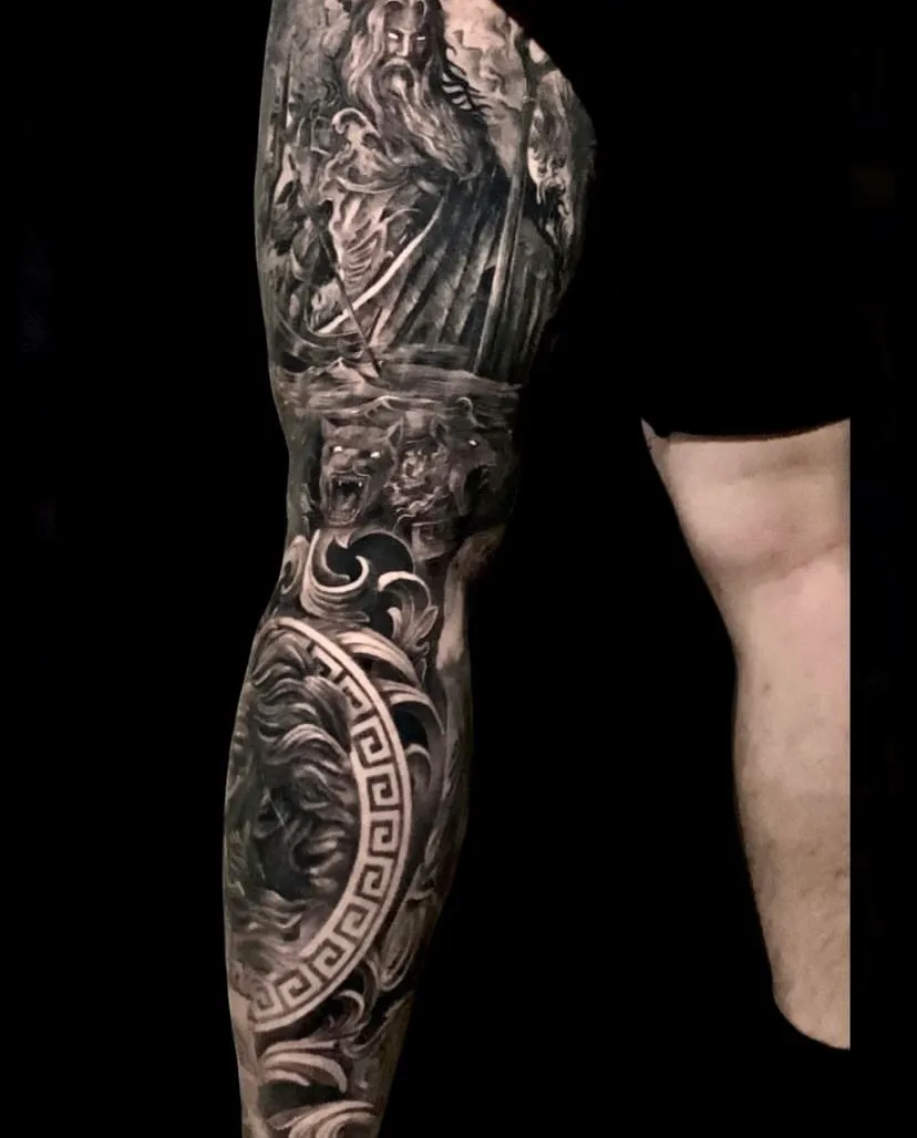 부산타투 서면타투 다리타투 블랙엔그레이 - 1