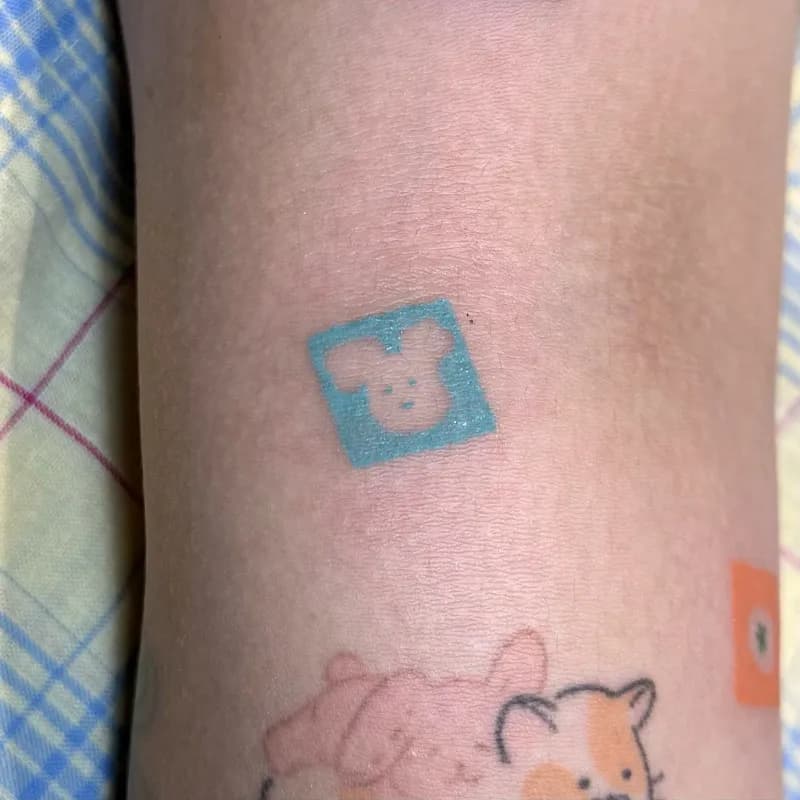 스탬프타투 도장타투 강아지타투 반려견타투