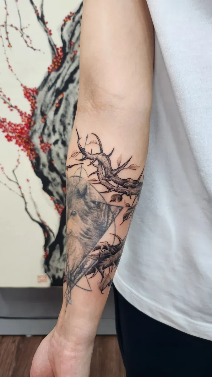 가시타투 블랙워크 - 1