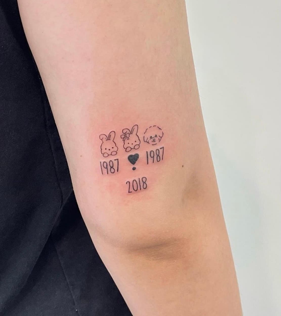 십이간지타투,생일타투