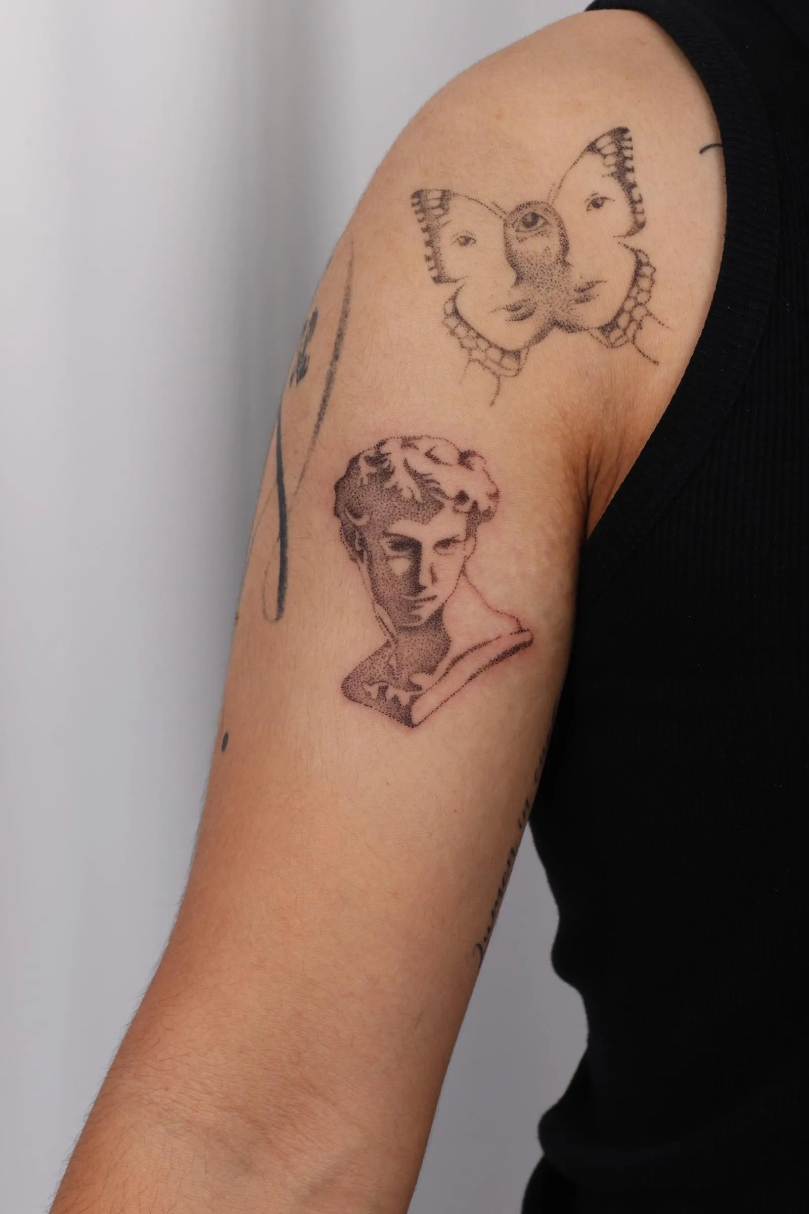 다비드상 도트타투 점묘타투 - 1