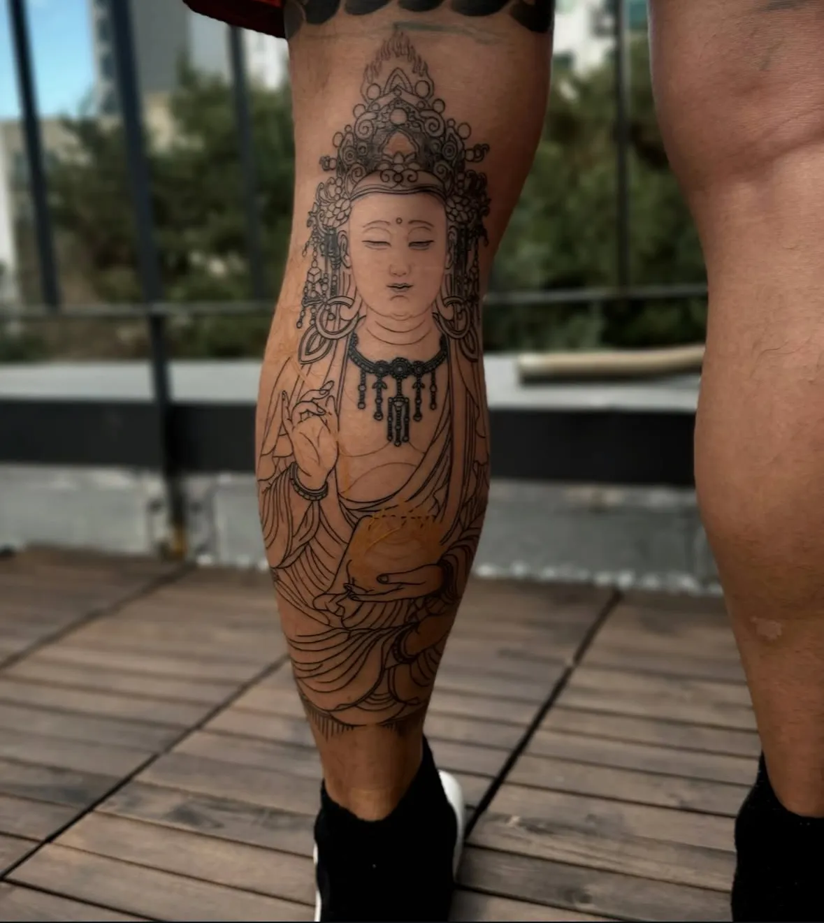 관세음보살 라인작업 - 1