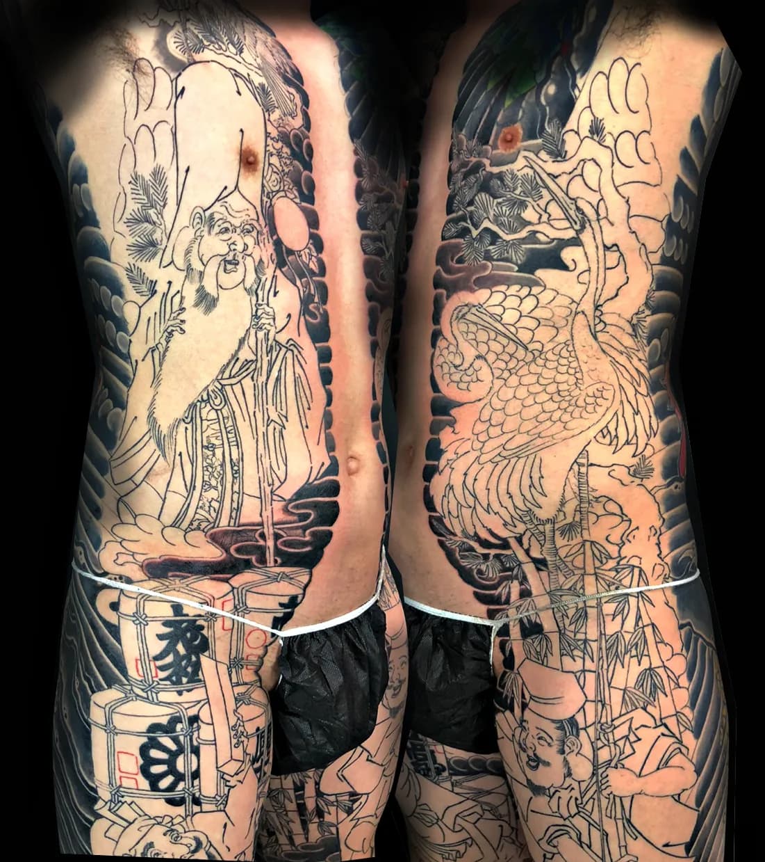 노잔디 타투 - 전신 이레즈미 - 1