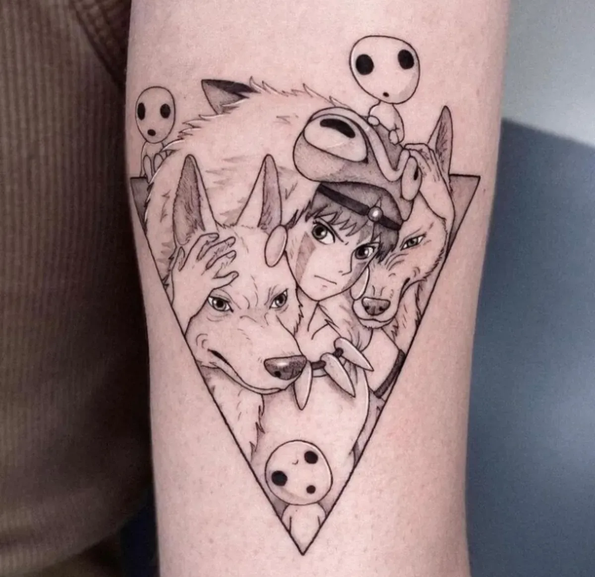 모노노케 히메 타투 - 1