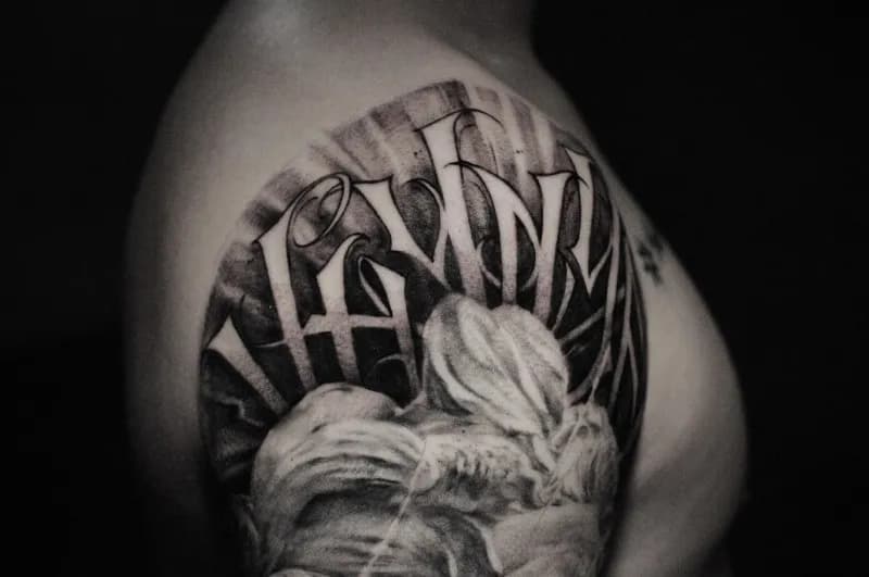 블랙앤그레이 긴팔