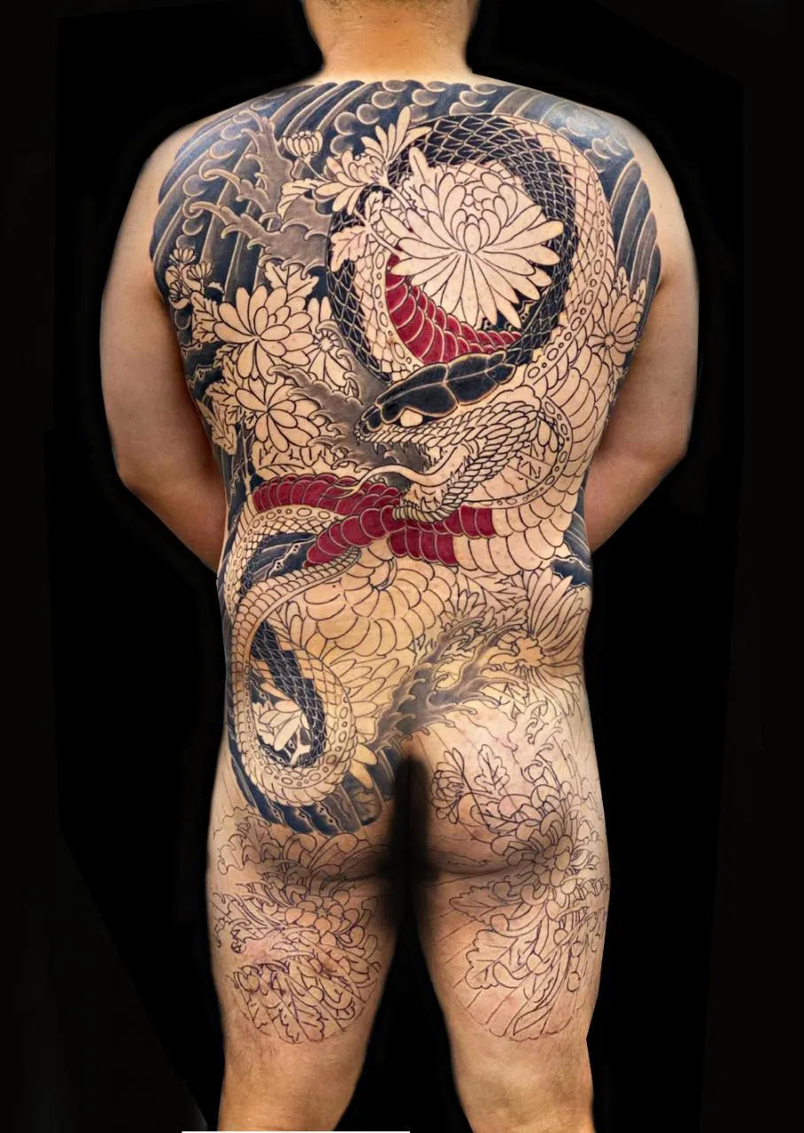 노잔디 타투 - 전신 이레즈미 - 1