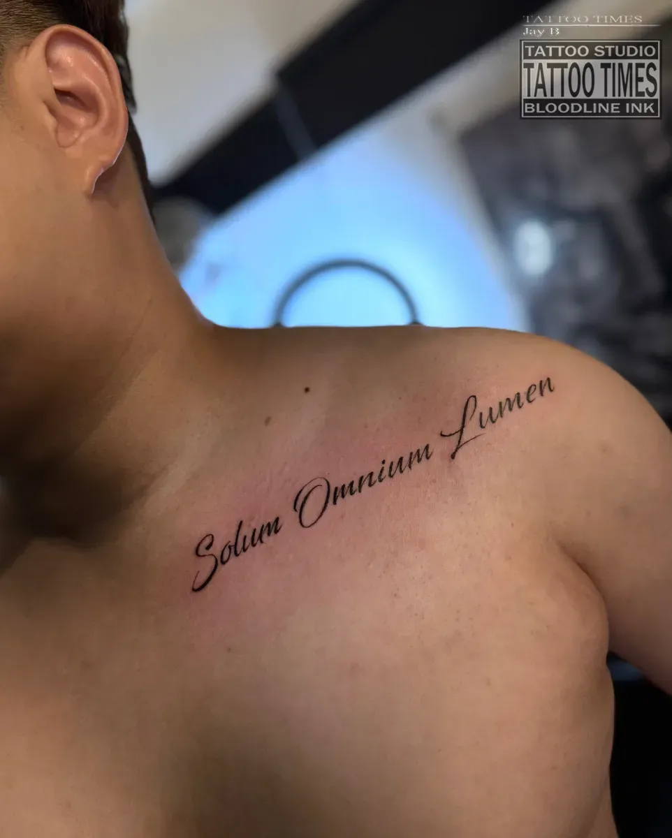 레터링 - 타투타임스 - 1