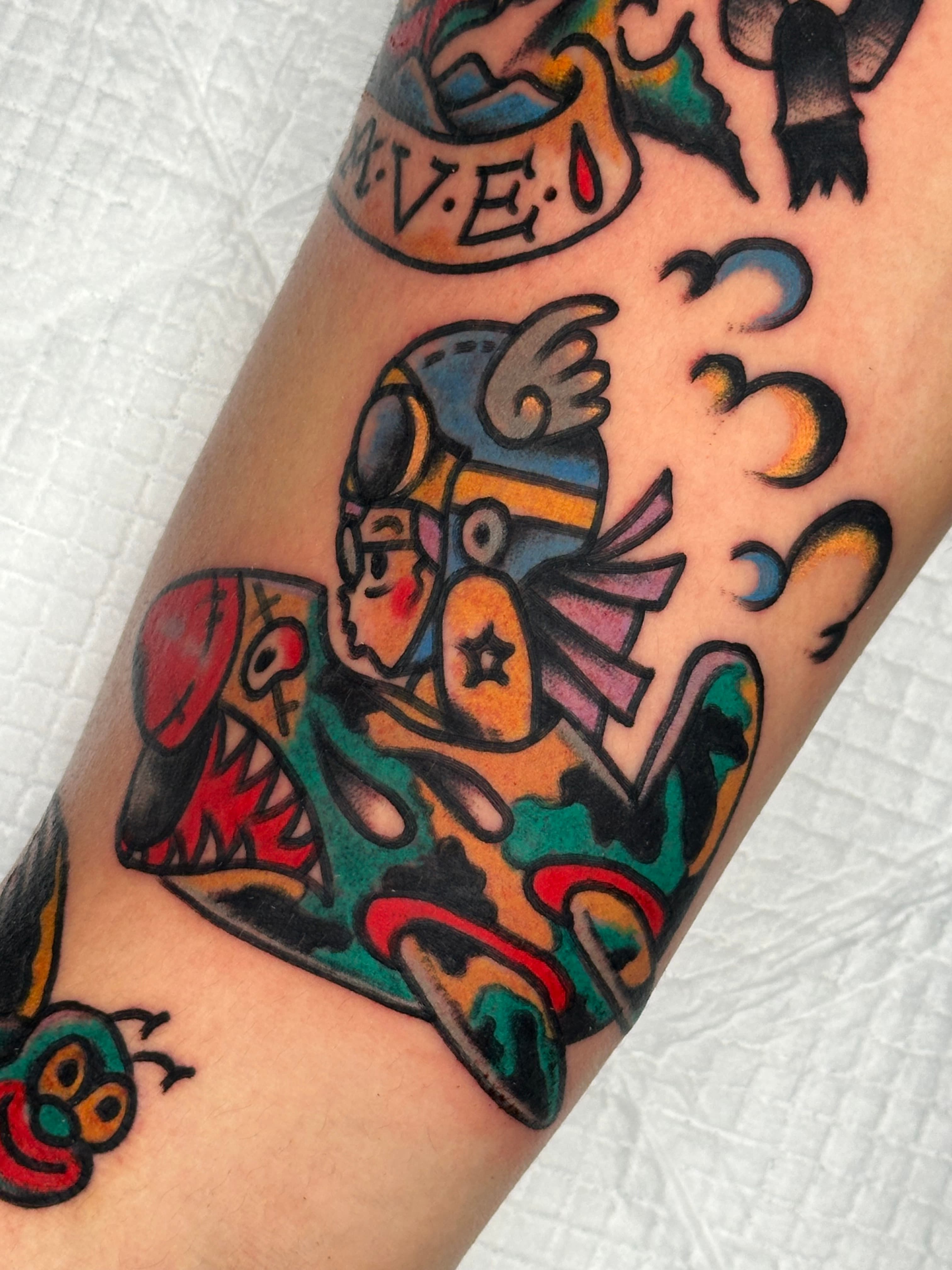 캐릭터와 스쿨조합