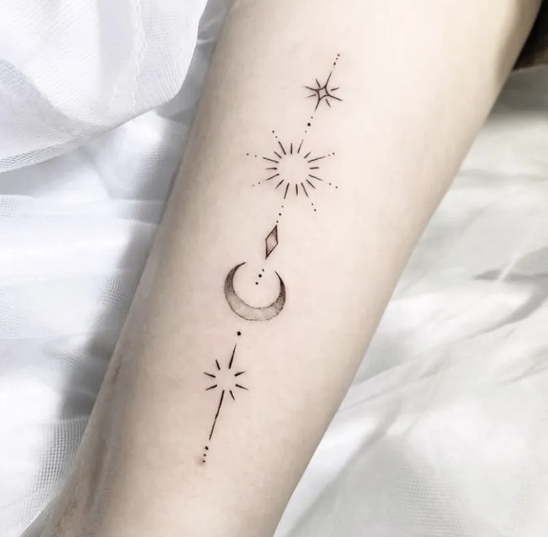 부산타투 서면타투 미니타투 감성타투 레터링 - 1