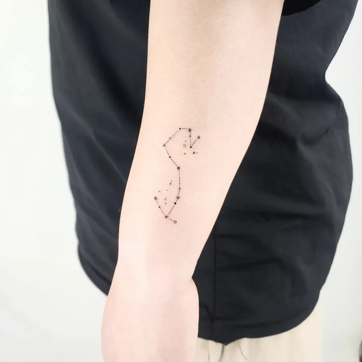 전갈자리 별자리타투