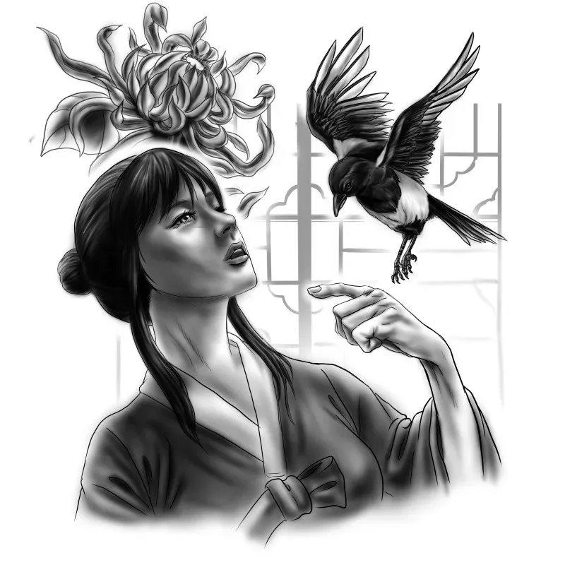 견우와 직녀(직녀 팔부분) - 1